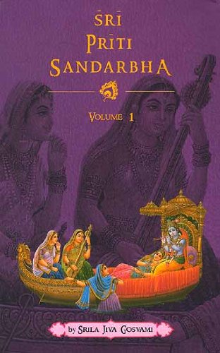 9788184030242: Sri Priti Sandarbha (Vol. 1)
