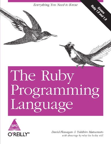 Beispielbild fr The Ruby Programming Language Yukihiro Matsumoto zum Verkauf von medimops