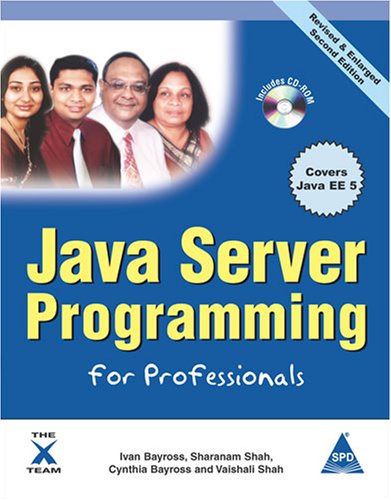 Imagen de archivo de Java Server Programming for Professionals, 2nd Edition - Covers Java EE 5 (Book/CD-Rom) a la venta por Revaluation Books