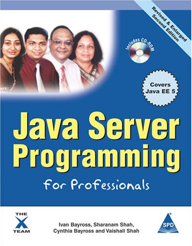 9788184045598: Java Server Programming for Professionals, 2nd Edition - Covers Java EE 5 (Book/CD-Rom)