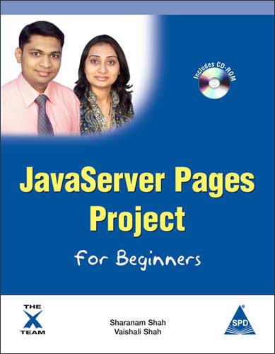 9788184045925: JavaServer Pages Project for Beginners, (Book/CD-Rom)