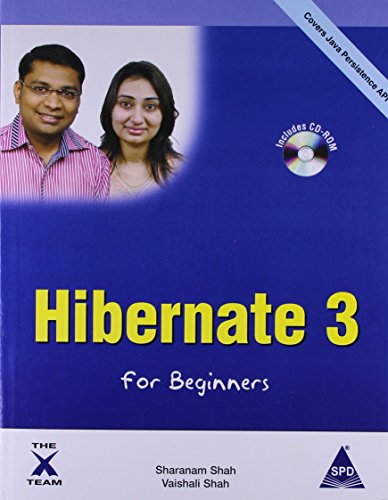 9788184047059: Hibernate 3 for Beginners (Book/CD-Rom)