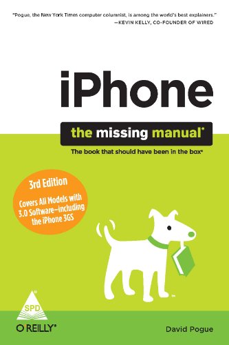 9788184048742: IPHONE THE MISSING MANUAL, 3/ED [Paperback] [Jan 01, 2017] POGUE