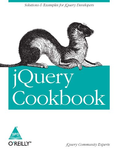 Beispielbild fr Jquery Cookbook zum Verkauf von HPB-Red