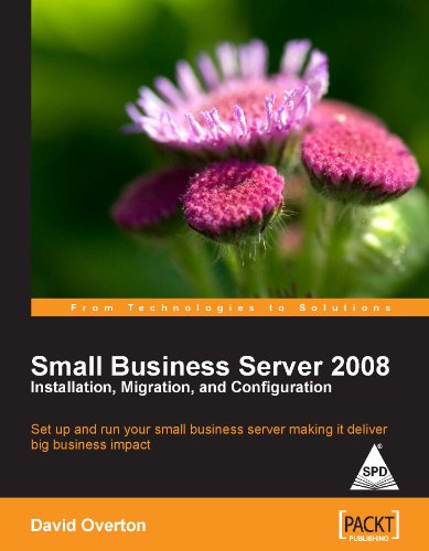 9788184048896: SMALL BUSINESS SERVER 2008: INSTALLATION, MIGRATION, AND CONFIGURATION [Paperback] OVERTON