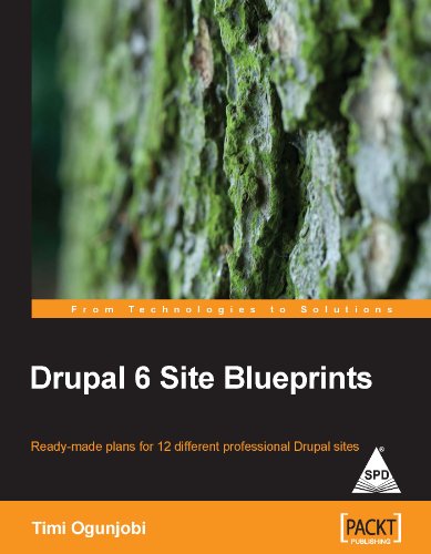 9788184048926: DRUPAL 6 SITE BLUEPRINTS