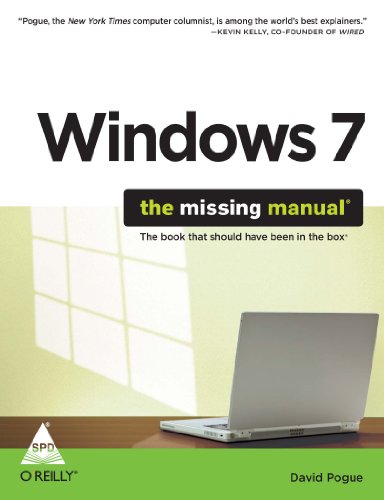 9788184049916: WINDOWS 7 THE MISSING MANUAL