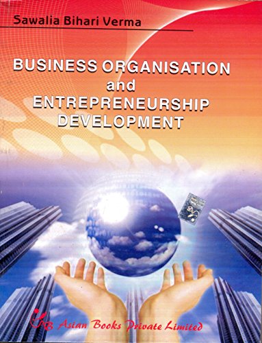 Stock image for Business Organisation and Entrepreneurship Development for sale by Books Puddle