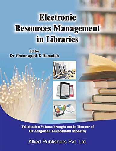 Beispielbild fr Electronic Resources Management in Libraries zum Verkauf von Books Puddle