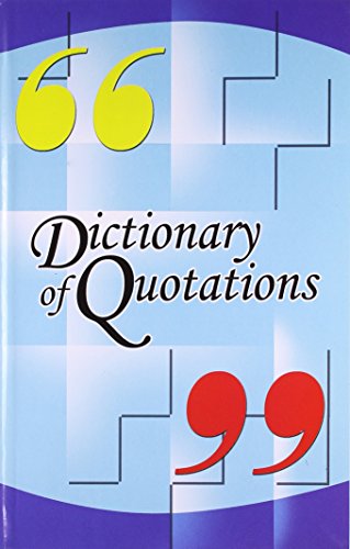 Stock image for Dictionary of Quotations for sale by Books Puddle