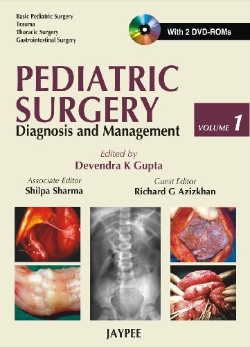 9788184484397: Pediatric Surgery Diagnosis and Management 2 Vols. with DVD-ROMs