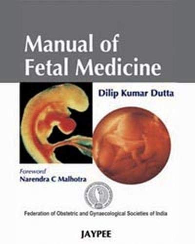 Imagen de archivo de Manual of Fetal Medicine a la venta por dsmbooks