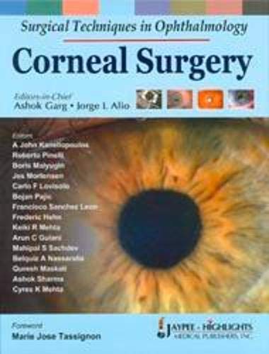 Beispielbild fr Surgical Techniques in Ophthalmology: Corneal Surgery zum Verkauf von Buchpark