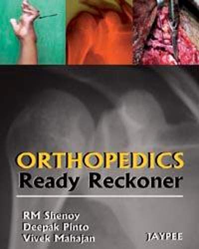 9788184488814: Orthopedics Ready Reckoner