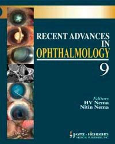 Stock image for Recent Advances in Ophthalmology 9 for sale by Books Puddle