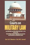 9788184502824: Courts on Military Law