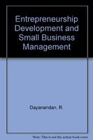 Stock image for Entrepreneurship Development and Small Business Management for sale by Vedams eBooks (P) Ltd