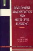 Stock image for Development Administration and Multi-level Planning for sale by Books Puddle