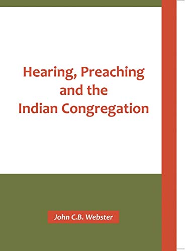 Stock image for Hearing, Preaching and the Indian Congregation for sale by Chiron Media