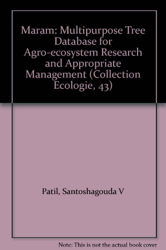 9788184701388: Maram: Multipurpose Tree Database for Agro-ecosystem Research and Appropriate Management (Collection Ecologie, 43)