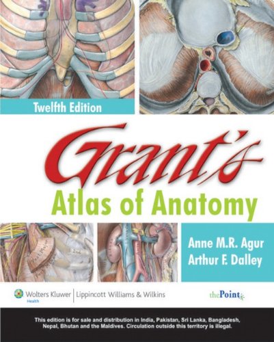 9788184730609: Grant's Atlas of Anatomy [Paperback] [Jan 01, 2008] Agur