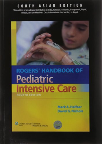 Stock image for ROGERS' H.B OF PEDIATRIC INTENSIVE CARE for sale by dsmbooks