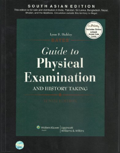 Beispielbild fr Bates' Guide to Physical Examination zum Verkauf von ThriftBooks-Atlanta