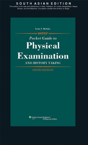 Stock image for Bates Pocket Guide to Phy Exam & History Taking 6/e for sale by HPB-Red