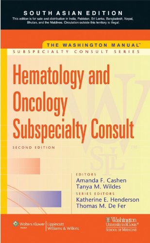 Stock image for The Washington Manual Hematology and Oncology Subspecialty Consult for sale by Books Puddle