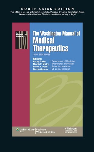 Stock image for THE WASHINGTON MANUAL OF MEDICAL THERAPEUTICS for sale by dsmbooks