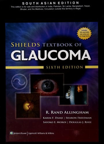 Imagen de archivo de SHIELD TEXTBOOK OF GLAUCOMA(SAE) a la venta por dsmbooks