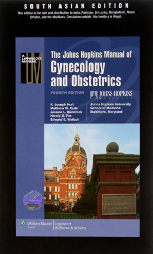 Stock image for The Johns Hopkins Manual of Gynecology and Obstetrics for sale by Majestic Books