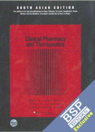 Stock image for Clinical Pharmacy and Therapeutics for sale by Vedams eBooks (P) Ltd