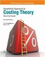 Stock image for Simplified Approach to Costing Theory for CA Final for sale by Books Puddle