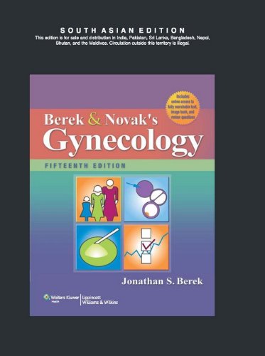 Stock image for BEREK AND NOVAKS GYNECOLOGY WITH ACCESS CODE 15ED (HB 2017) for sale by Urban Book Limited