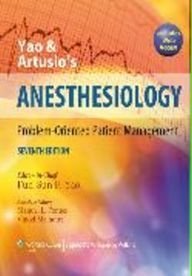 Stock image for YAO & ARTUSIO'S ANESTHESIOLOGY for sale by dsmbooks