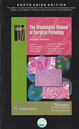Stock image for The Washington Manual of Surgical Pathology for sale by Majestic Books