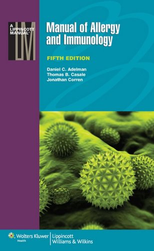 9788184736625: Manual of Allergy & Immunology, 5e