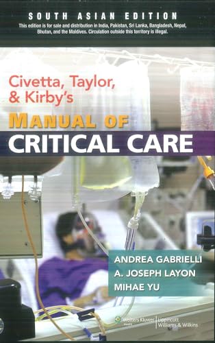 Imagen de archivo de Civetta,Taylor & Kirby*s Mnl of Critical Care a la venta por dsmbooks