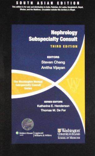 Imagen de archivo de Manual Nephrology Subspeciality Consult 3/e a la venta por dsmbooks