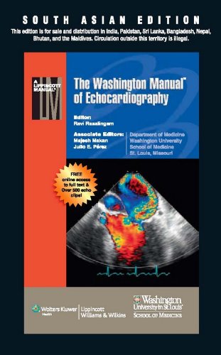 9788184737677: THE WASHINGTON MANUAL OF ECHOCARDIOGRAPHY (WITH SOLUTION CODES)