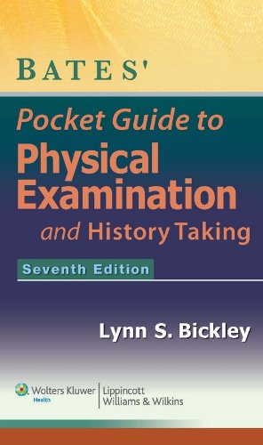 Beispielbild fr Bates Pocket Guide To Physical Examination And History Taking 7Ed (Pb 2013) zum Verkauf von WorldofBooks