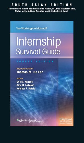 Stock image for The Washington Manual Of Internship Survival Guide With Procedure Card 4Ed for sale by Books in my Basket