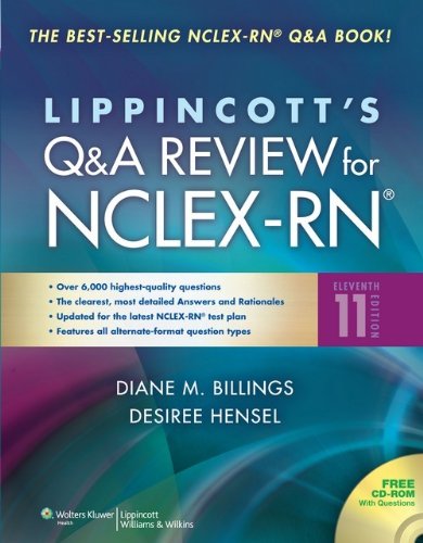 9788184739091: Lippincott's Q & A Review for NCLEX-RN (with the Point access)