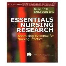 Stock image for Essentials Of Nursing Research: Appraising Evidence For Nursing Practice 8Ed (Pb 2013) for sale by Wonder Book