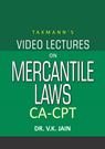 9788184781984: VIDEO LECTURES ON MERCANTILE LAWS (SET OF 2 DVDS) [DVD] [Jan 01, 2017] DR V K JAIN