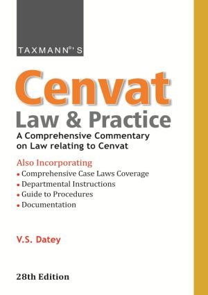 Stock image for Cenvat Law & Practice for sale by dsmbooks
