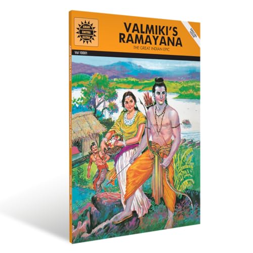 Stock image for Valmiki's Ramayana | Mythology & Folktale | Children, Kids and Adults | Amar Chitra Katha for sale by BooksRun