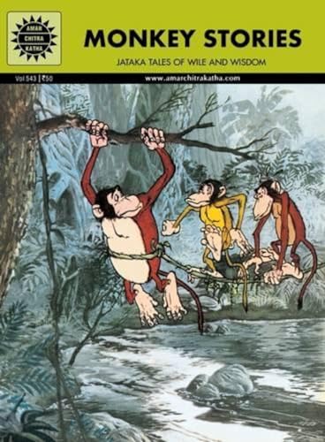 Stock image for Jataka Tales: Monkey Stories Tales of Wile and Wisdom (Amar Chitra Katha) for sale by Half Price Books Inc.