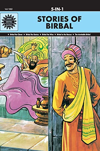 Stock image for 5 in 1: Stories of Birbal (Amar Chitra Katha 5 in 1 Series) for sale by Books-FYI, Inc.